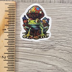 10/$10 Stickers Psychedelic Frogs Frog Sticker